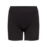 Spodenki damskie - VERO MODA Damskie szorty Vmjackie Seamless Mini Ga Noos, czarny, S-M - miniaturka - grafika 1