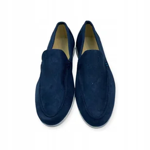 Mokasyny męskie zamszowe Old Money 42 - Mokasyny męskie - miniaturka - grafika 1