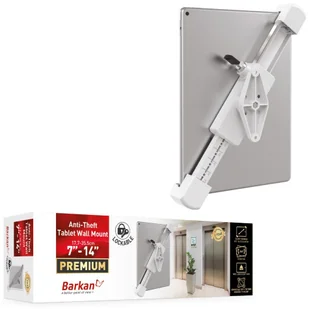 Barkan Uchwyt Ścienny na Tablet 7"-14" Obrotowy z Zamkiem - Akcesoria do tabletów i e-booków - miniaturka - grafika 1