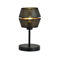 Lampy stojące - Malia lampa stołowa 1-punktowa czarna/złota 1185/LN - miniaturka - grafika 1