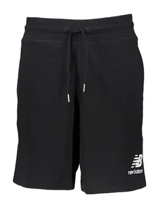 New Balance Szorty dresowe "Essentials" w kolorze czarnym - Spodnie sportowe męskie - miniaturka - grafika 1