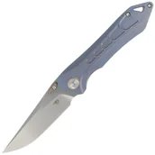 Noże - Nóż składany Bestech Supersonic Blue Titanium, Stonewashed / Satin CPM S35VN (BT1908B) - miniaturka - grafika 1