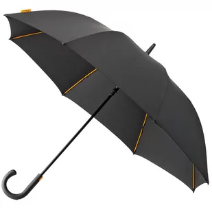 Automatyczny Długi Parasol Marki Impliva, Wiatroodporny, Czarny - Parasole - miniaturka - grafika 1