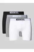 Majtki damskie - Obcisłe bokserki z elastycznym paskiem z logo w zestawie 3 szt. - Diesel - miniaturka - grafika 1