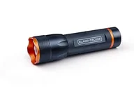 Latarki - Black+Decker Latarka LED 400 lumenów – 10 W – zasięg 200 m – 3 tryby świecenia: wysoki, niski, pulsujący – czarny/pomarańczowy - miniaturka - grafika 1