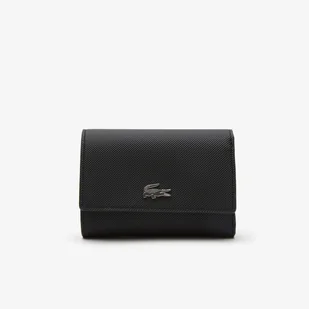 Damski Portfel LACOSTE WALLET NF4190AA.A91 – Czarny - Portfele - miniaturka - grafika 1