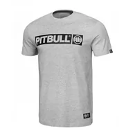 Odzież taktyczna i umundurowanie - Koszulka Pit Bull Middle Weight 170 Basic Hilltop '23 - Szary Melanż - miniaturka - grafika 1