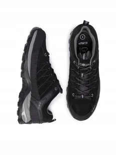 Cmp Trekkingi Rigel Low Trekking Shoes Wp 3Q13247 Czarny - Buty trekkingowe męskie - miniaturka - grafika 1