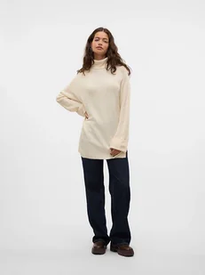 Vero Moda Golf w kolorze kremowym - Swetry damskie - miniaturka - grafika 1