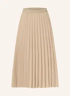 Spódnice - Tommy Hilfiger Spódnica Plisowana beige - miniaturka - grafika 1