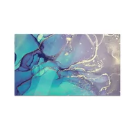 Deski do krojenia - Szklana deska kuchenna HOMEPRINT Wielobarwny marmur 60x52 cm - miniaturka - grafika 1