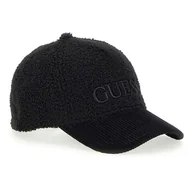 Czapki damskie - Damska Czapka z daszkiem GUESS BASEBALL CAP AW5183POL01-BLA – Czarny - miniaturka - grafika 1