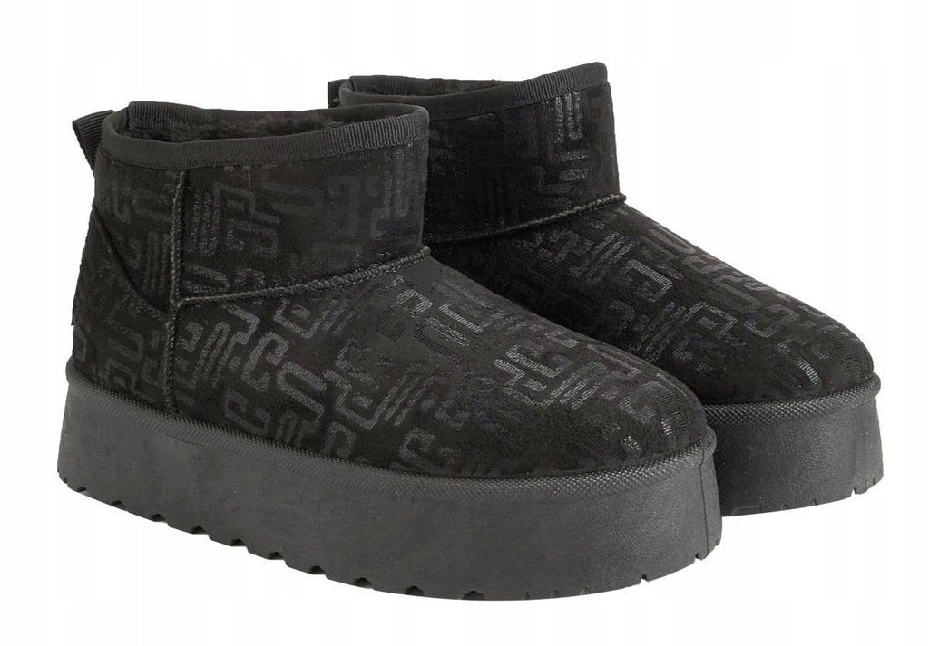 Damskie buty śniegowce Lee Cooper LCJ-25-32-3655LB czarny 41