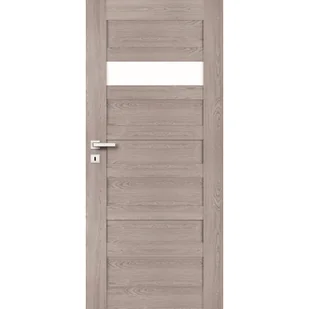 Skrzydło PAROS 02 dąb wiosenny 60 L 3Z WC podcięcie - Drzwi wewnętrzne - miniaturka - grafika 1