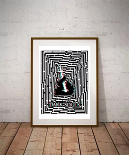 Plakat, Maze Gaze Dark Souls, 3D 40x50 cm - Plakaty - miniaturka - grafika 1