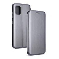 Etui i futerały do telefonów - NoName Etui Book Magnetic Samsung A20s A207 stalowy/steel FOR004903 - miniaturka - grafika 1