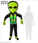 Stroje karnawałowe - Strój dla dzieci, Mały Kosmita, rozmiar 128 - miniaturka - grafika 1