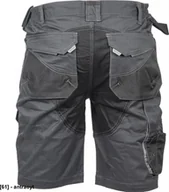 Odzież robocza - CERVA DAYBORO szorty - męskie spodnie robocze, odblaskowe elementy, 100 % TRIFIBETEX - antracyt 50 - miniaturka - grafika 1