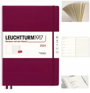 LEUCHTTURM1917 Planer kalendarz książkowy A4 tyg. - Kalendarze - miniaturka - grafika 1