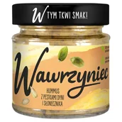 Koncentraty warzywne, przeciery - Wawrzyniec Pasta warzywna hummus z pestkami dyni i słonecznika 180 g - miniaturka - grafika 1