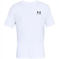 Koszulki męskie - Koszulka Męska T-shirt UNDER ARMOUR Szybkoschnąca Sportowa 1326799-100-4XL - miniaturka - grafika 1