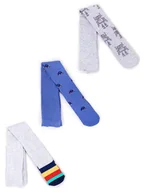 Rajstopy - Rajstopy chłopięce bawełniane we wzory 3PAK 56-62 YOCLUB - miniaturka - grafika 1