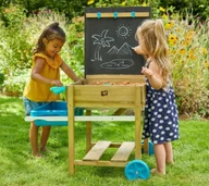 Place zabaw - TP Toys Drewniany stolik zabaw dla dzieci Fun natural - miniaturka - grafika 1