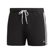 Kąpielówki męskie - Kąpielówki męskie adidas 3-Stripes czarne HT4367-L - miniaturka - grafika 1