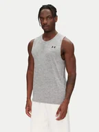 Koszulki sportowe męskie - Under Armour Tank top Tech 1382795 Szary Regular Fit - miniaturka - grafika 1