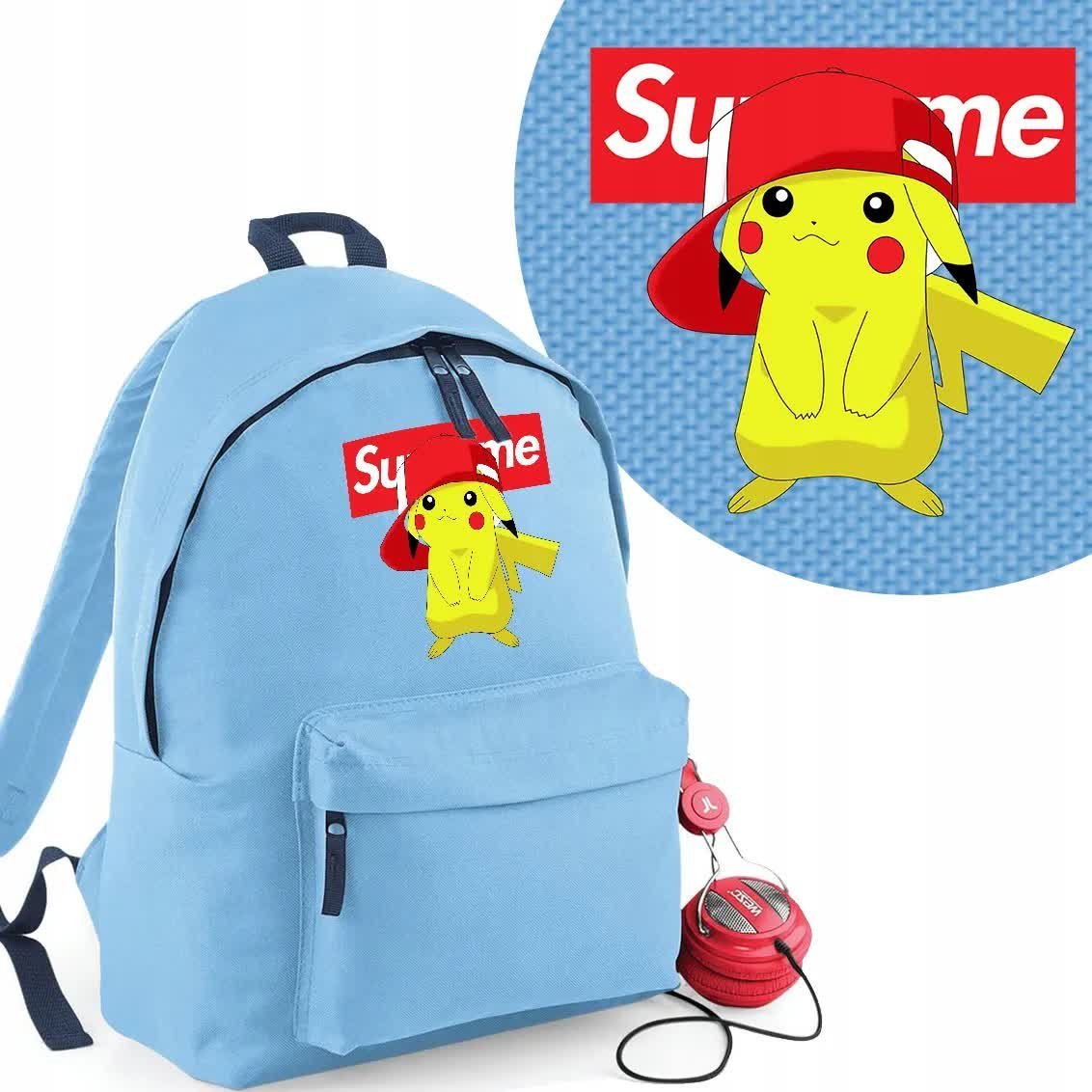 PLECAK SZKOLNY Młodzieżowy do SZKOŁY PIKACHU Wzory