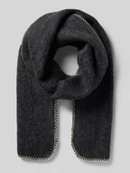 Apaszki i szaliki damskie - Szal z ozdobnym szwem model ‘AGLEBBI’ - miniaturka - grafika 1