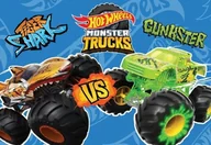 Przybory szkolne - Podkład szkolny dwustronny laminowany Hot Wheels - miniaturka - grafika 1