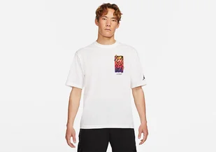 Nike Air Jordan Zion Dri-Fit Tee White - Koszulki męskie - miniaturka - grafika 1