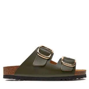 Klapki Scholl Noelle F30065 Khaki - Klapki i japonki damskie - miniaturka - grafika 1