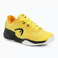 Buty sportowe męskie - Buty do tenisa dziecięce HEAD Sprint 3.5 banana/black - miniaturka - grafika 1