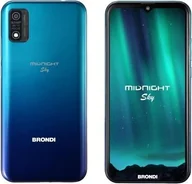 Telefony komórkowe - Brondi Midnight Sky 4G 16GB Dual Sim Zielony - miniaturka - grafika 1