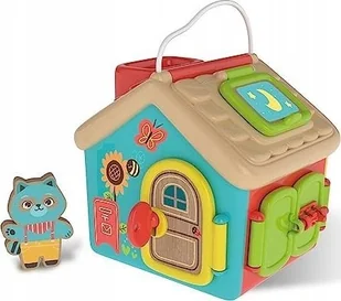 Clementoni TOY EDUCATIONAL LOCK/PLAY ACTIVITY HOUSE - Zabawki interaktywne dla dzieci - miniaturka - grafika 1