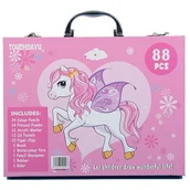 Zabawki kreatywne - Zestaw kreatywny EXTRALINK Jednorożec do malowania EX.26989 (88 elementów) - miniaturka - grafika 1