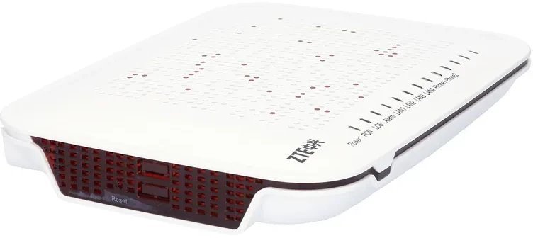 ZTE F620 V2 ONT 1x GPON, 3x RJ45 100Mb/s, 1x RJ45 1000Mb/s, 2x RJ11 ZTE F620 V3