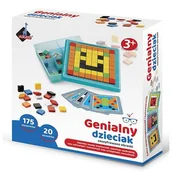 Zabawki kreatywne - Askato Mozaika szyfrowa 175 elementów - miniaturka - grafika 1