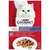 Mokra karma dla kotów - Purina Gourmet Mon Petit Mix rybny 6x50 g) - miniaturka - grafika 1