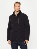 Płaszcze męskie - Bugatti Płaszcz przejściowy 674128 69081 Granatowy Regular Fit - miniaturka - grafika 1