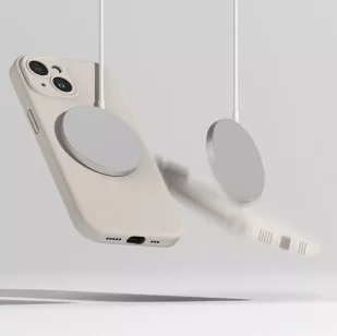 Etui Ringke Silicone Magnetic MagSafe do Apple iPhone 15 Stone - Etui i futerały do telefonów - miniaturka - grafika 7