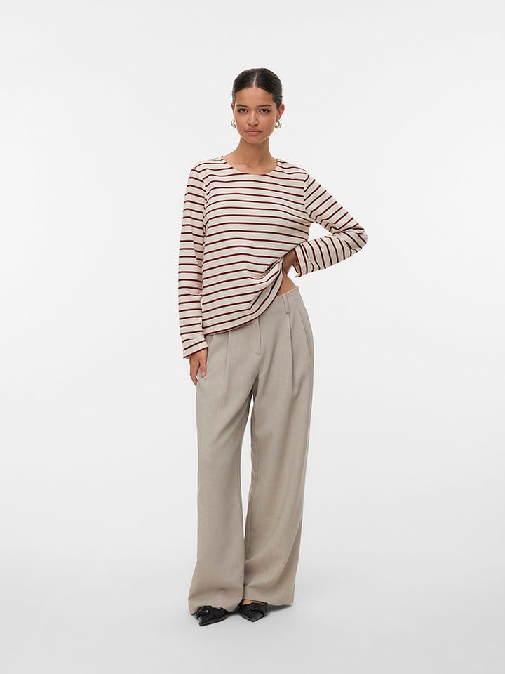 Vero Moda Koszulka w kolorze beżowym