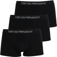 Majtki męskie - EMPORIO ARMANI 3P Bokserki 3 x schwarz S - miniaturka - grafika 1