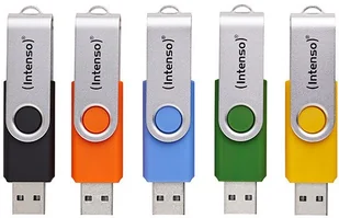 Intenso Office Line 32GB USB Stick 3.2 Multipack x5 bunt 3543585 - Pendrive - miniaturka - grafika 1