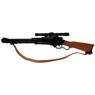 Zabawki militarne - Strzelba Hukowa Winchester 77 CM Z Paskiem 0610 - miniaturka - grafika 1