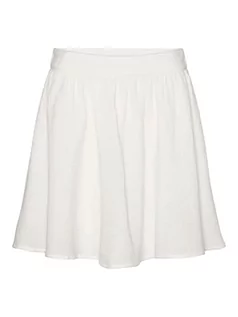 Spódnice - VERO MODA Damska spódnica Vmnatali Nia Hw Short Skirt WVN, Snow White, L - grafika 1