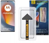 Szkła hartowane na telefon - Szkło hartowane z ramką do montażu EASY FIT do Motorola Edge 50 Fusion 5G - miniaturka - grafika 1