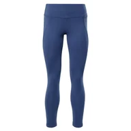 Legginsy - Damskie Legginsy REEBOK TS LUX TIGHT H54236 – Granatowy - miniaturka - grafika 1